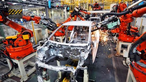 how cars are made in a factory